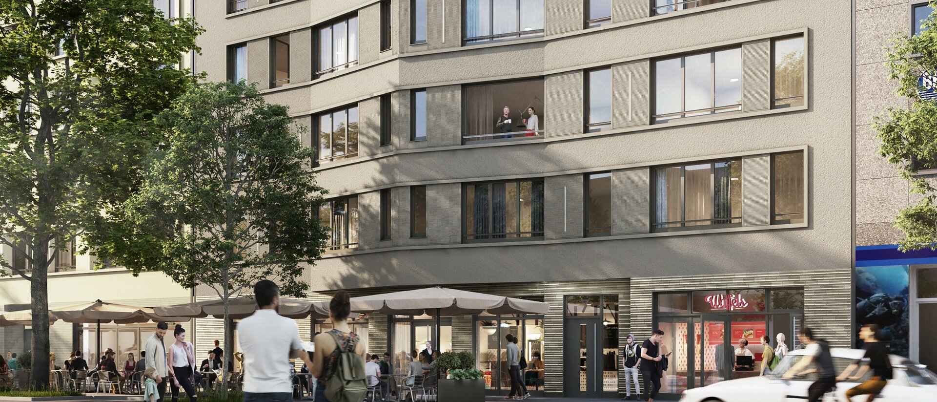 Außenansicht mitteNgrün in Hannover - Nikolaistraße