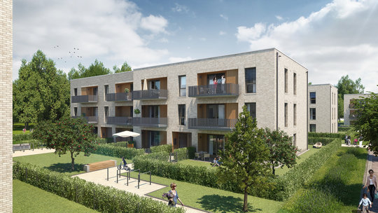 Gundlach Herzkamp Eigentumswohnungen Außengebäude E2 Gundlach Herzkamp Eigentumswohnungen Außengebäude E2